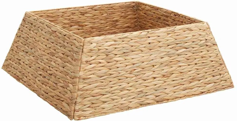 vidaXL Karácsonyfakollekció Barna 70 x 70 x 28 cm Vízi jácint