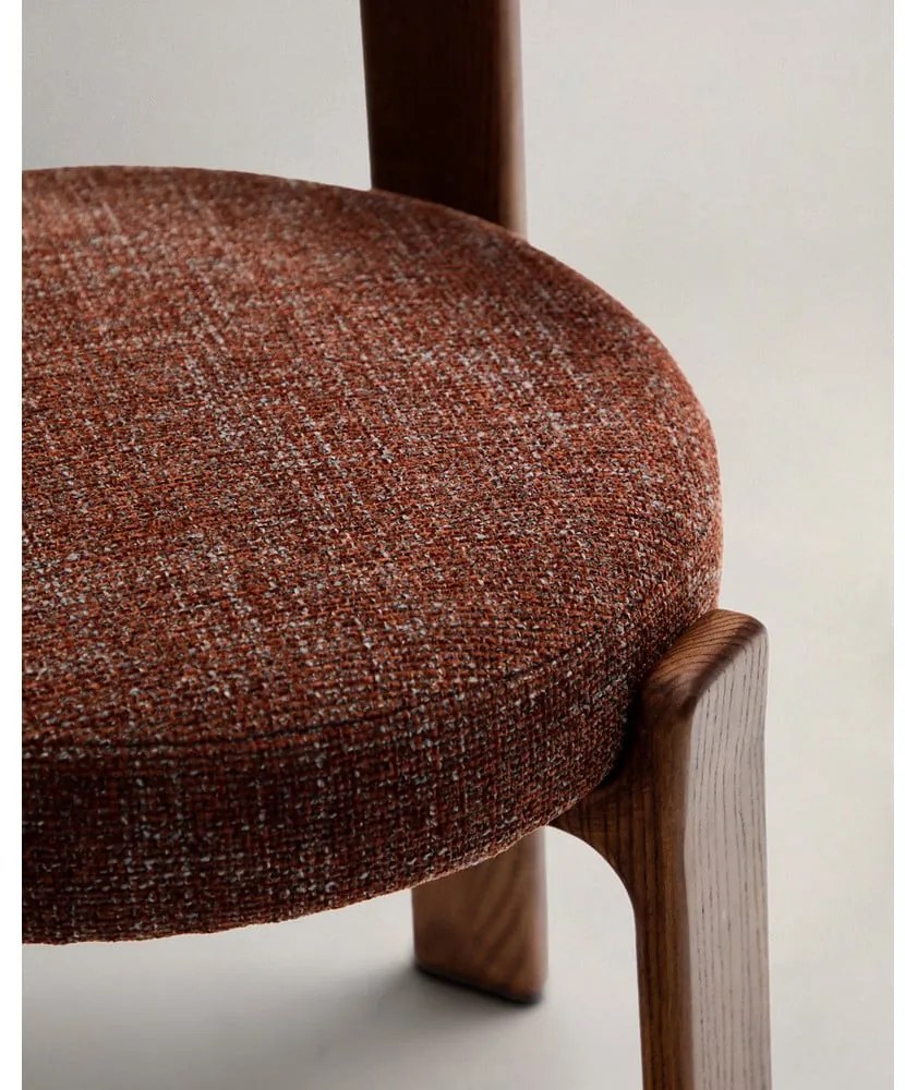 Barna kőrisfa étkezőszék Granite – Kave Home