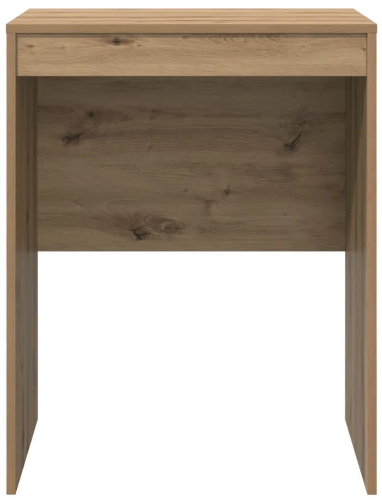 vidaXL Íróasztal Művészi tölgy Mérnöki fa 60 x 50 x 76 cm Íróasztal
