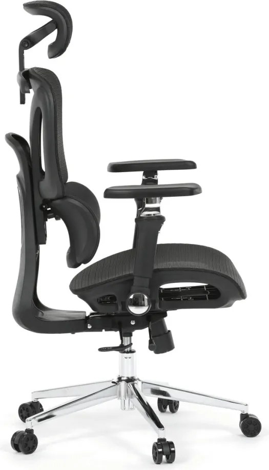 Irodai szék szinkronmechanikás fekete hálós KA-B2363 BK