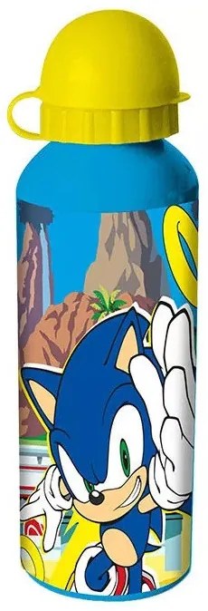 Sonic a sündisznó Prime alumínium kulacs ívókupakkal 500 ml