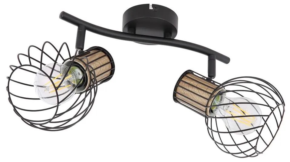 Globo 54012-2S – Spotlámpa LUISE 2×E27/40W/230V