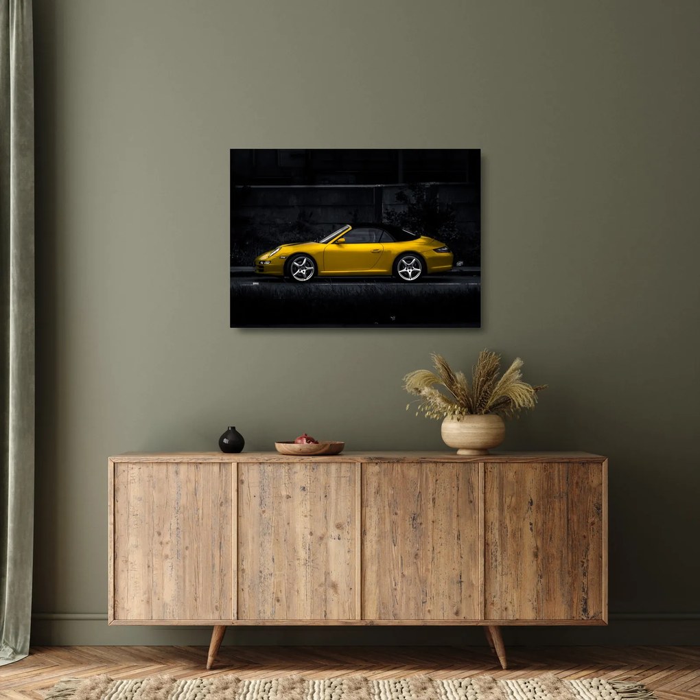 Kép - Sportkocsi (üvegen) (70x50 cm)