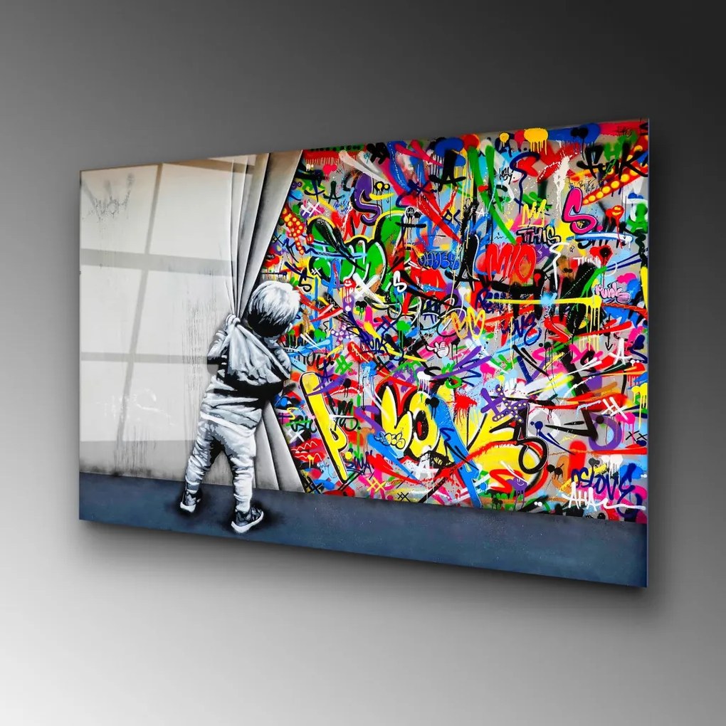 UV-782 edzett üvegkép, 70 x 100 cm