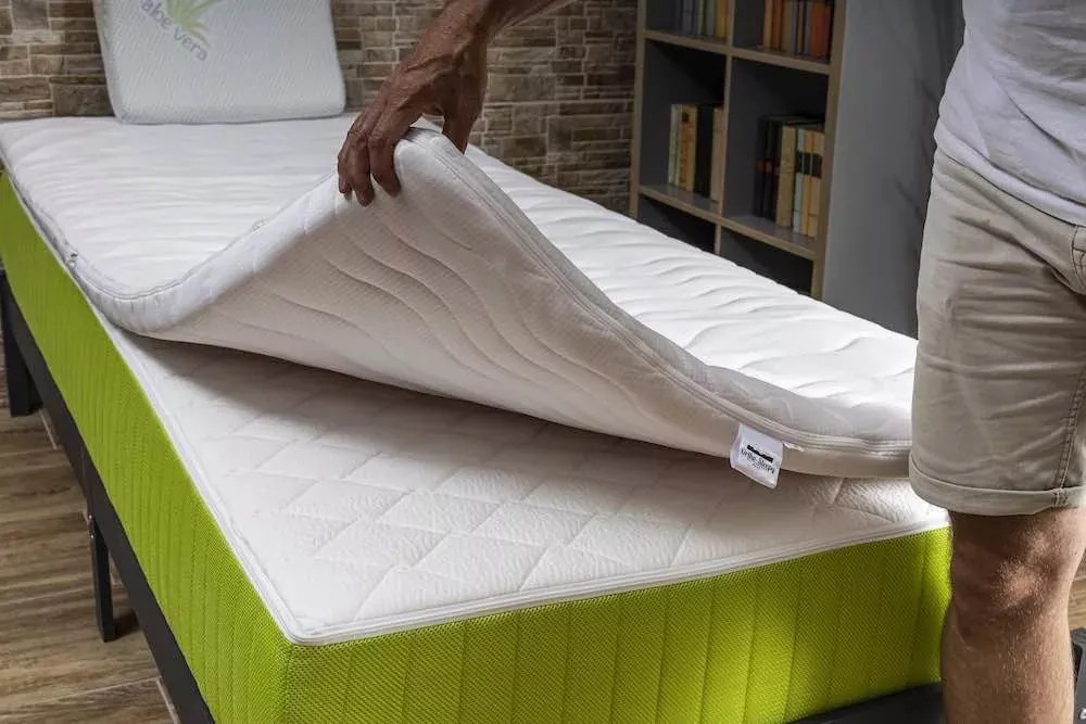 VitaRoll - Red 7 zónás fedőmatrac Antiallergén huzattal 140x200cm