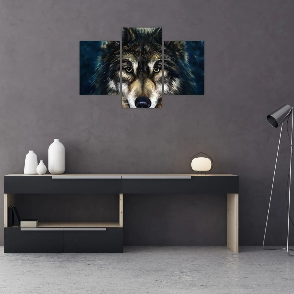 Kép - Wolf (90x60 cm)