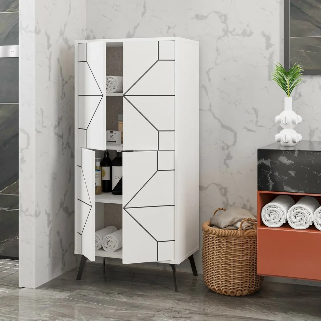 Dune White szekrény