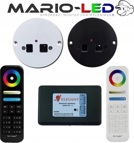 Vezérlő Led Rgb Rgbw F22T Lépcsővezérlő