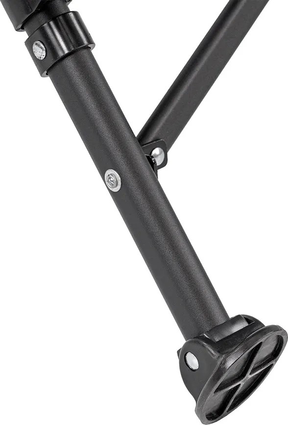 Leziter Premium fűthető karfás horgász szék pohártartóval szürke