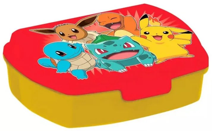 Pokémon Red funny műanyag szendvicsdoboz