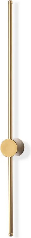 Sword 13487 arany fém LED falilámpa