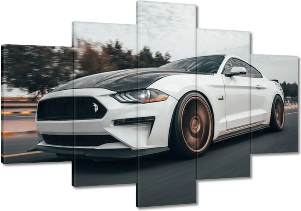 Képek 120x80 Fehér Ford Mustang Auto