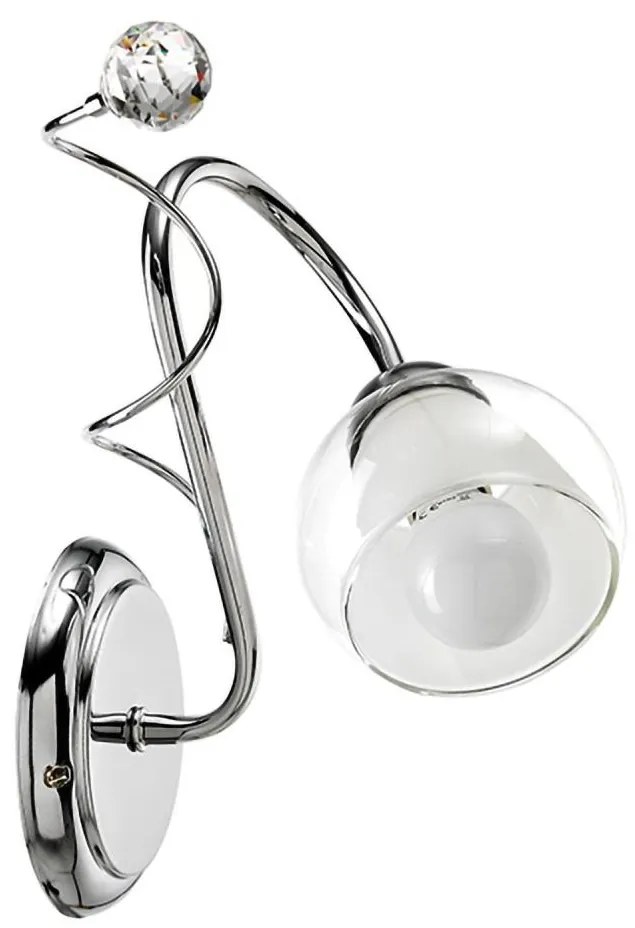 ONLI - Fali lámpa WENDY 1xE14/6W/230V fényezett króm