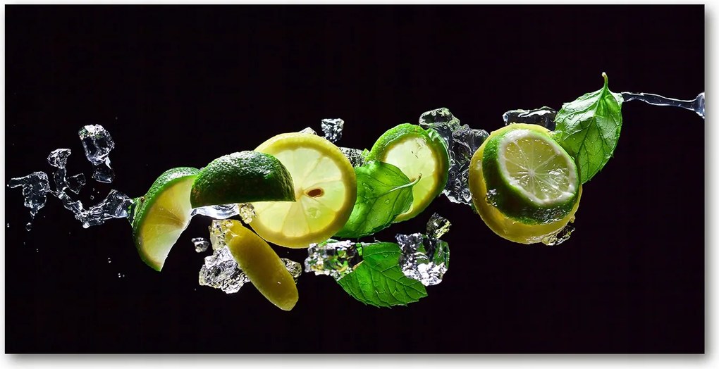 Fotó-kép fotó edzett üveg Mojito 140x70