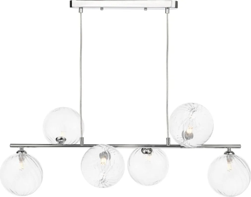 Dar Lighting Spiral SPI6450-22 Függőlámpa 6x40w/g9 ip20