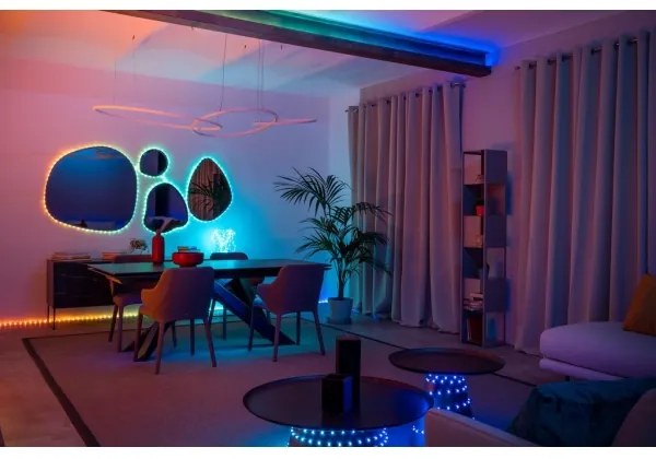 Twinkly TWD400STP-TEU - 20m RGB LED kültéri dimmelhető szalag, 400 LED, IP44, Wi