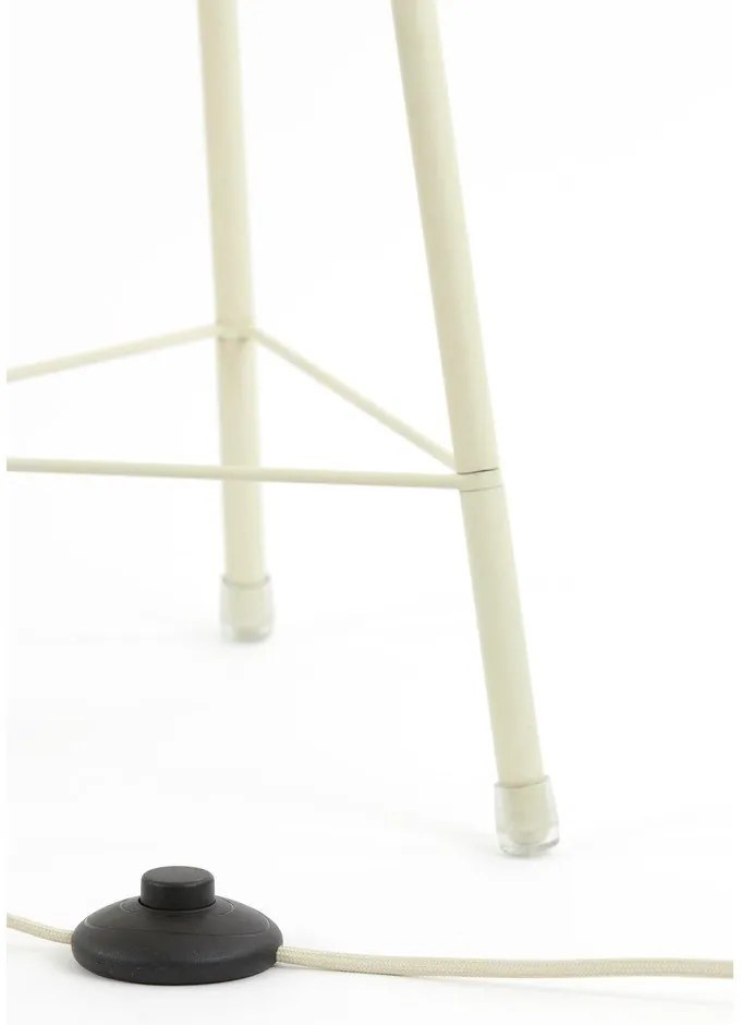 Bézs állólámpa (magasság 132 cm) Plumeria – Light &amp; Living