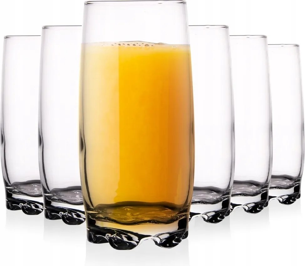 Italos Poharak Víz Gyümölcslé Pohár Szett Magas 6DB 370ML