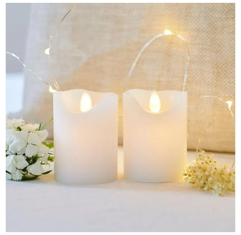 LED gyertya szett 2 db-os (magasság 6,5 cm) Sara Mini – Sirius