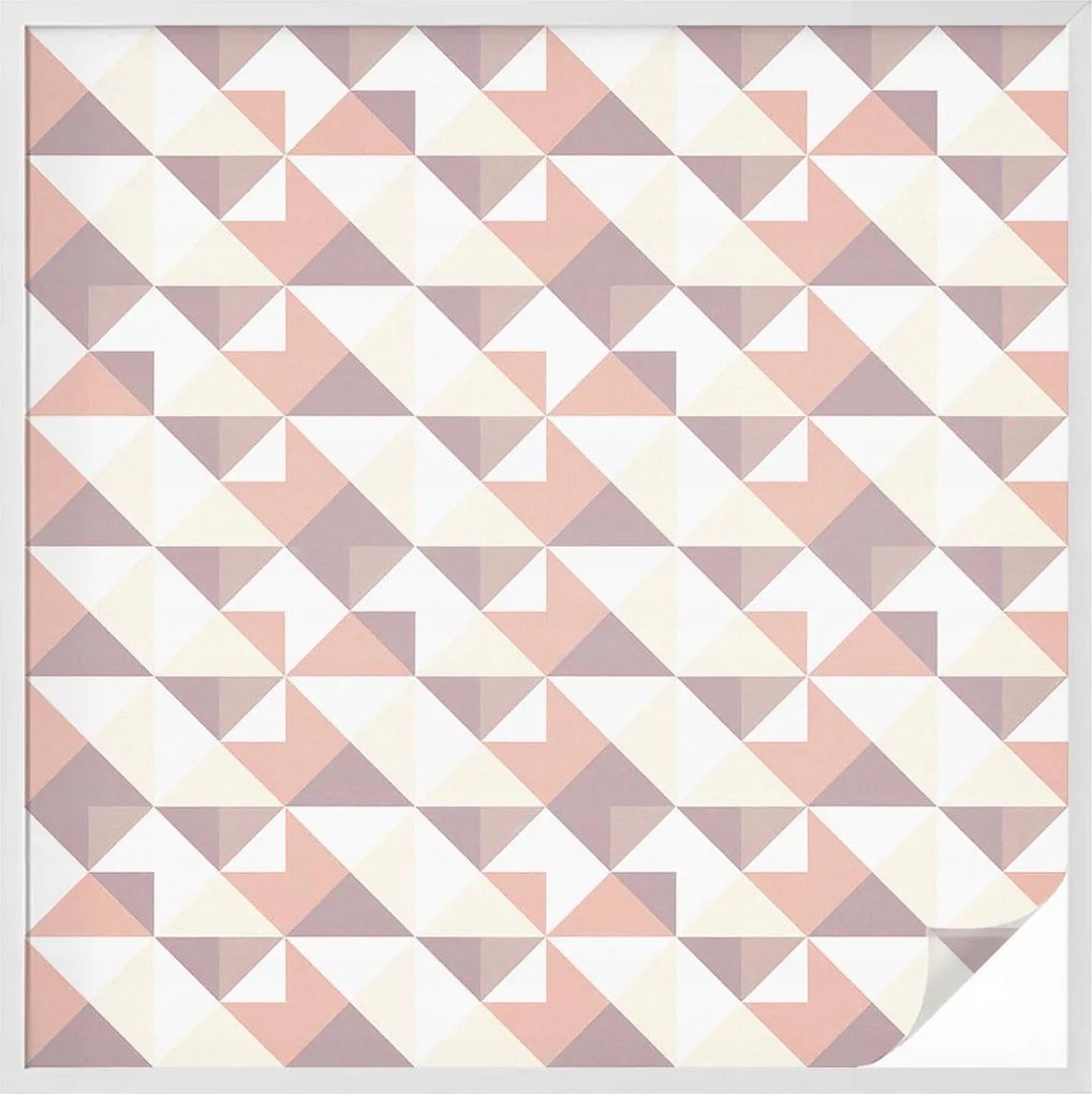 Ablakfólia Öntapadós Adatvédelem Modern háromszögek 100x100