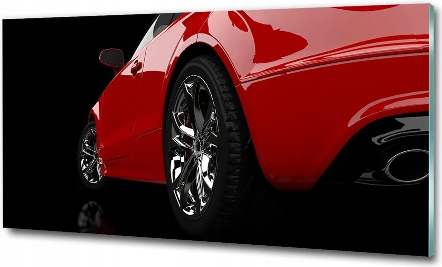 Fotó kép edzett üveg Tűzoltóautó 125x50