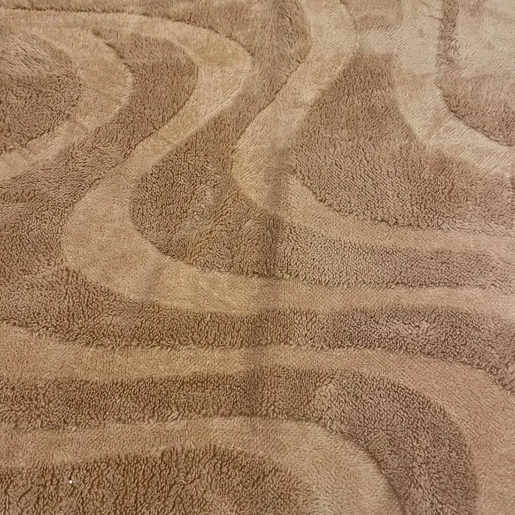 Luxus báránytakaró bézs mikroplüssből 200x230cm TiaHome