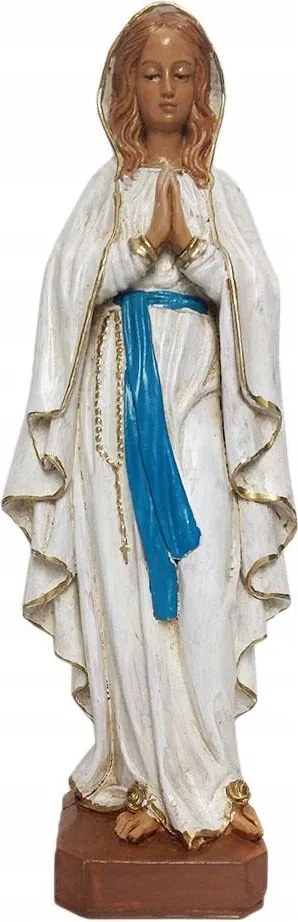Lourdes Szűzanya figura 25cm Pvc