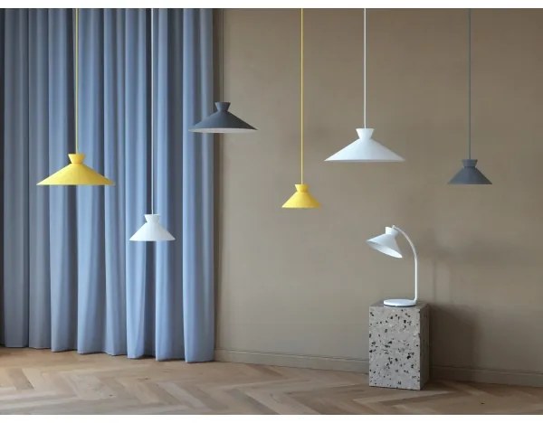 Nordlux - Csillár zsinóron DIAL 1xE27/40W/230V átm. 45 cm fehér