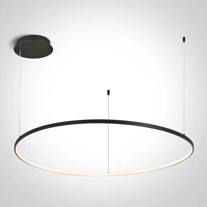 One Light Decorative 63150/B/W Függőlámpa 1x48W/LED 3000K 3550lm IP20