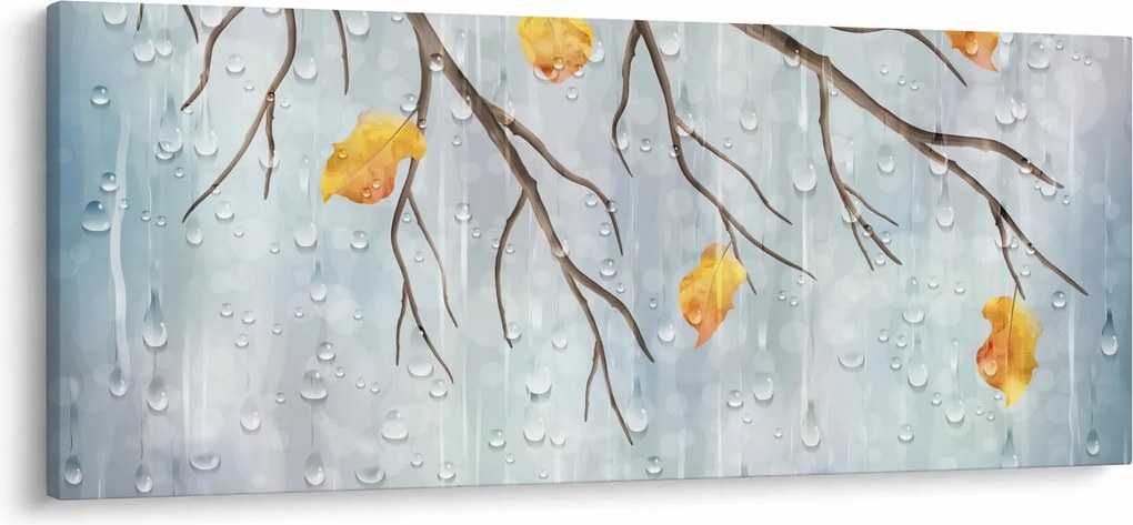 Kép - Esős ősz (120x50 cm)