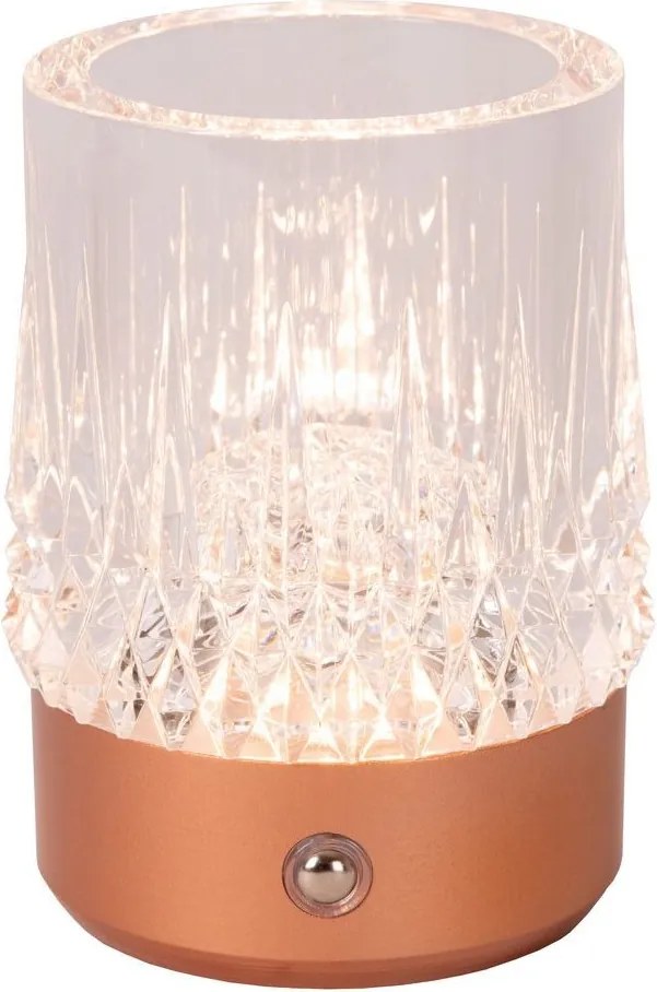 Lucide LILI 46520/03/17 Asztali lámpa 1x3w/led 2700-3000k 80lm ip20