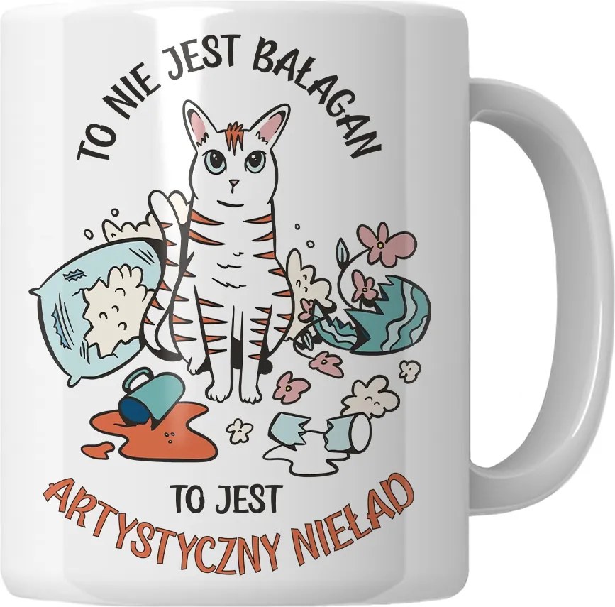 Bögre Ez Nem Rendetlenség Ajándék Macska Ajándék