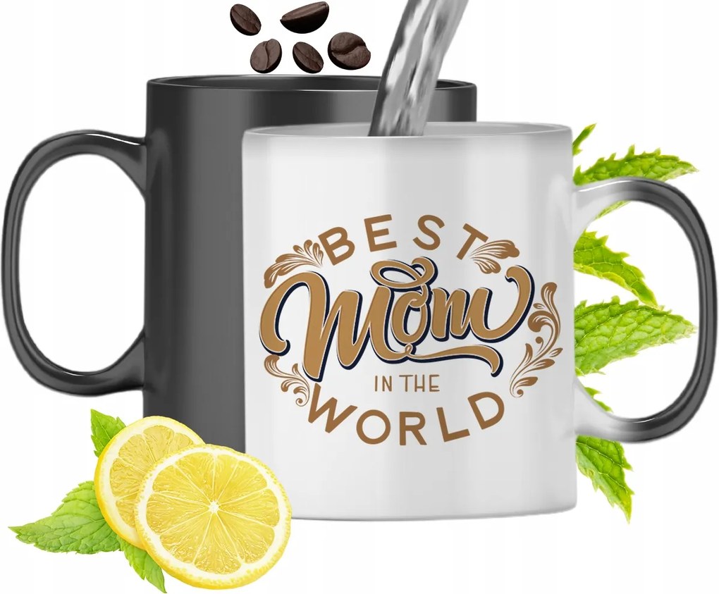 Mágikus Bögre Anyukáknak Színváltós, fényképes nyomattal