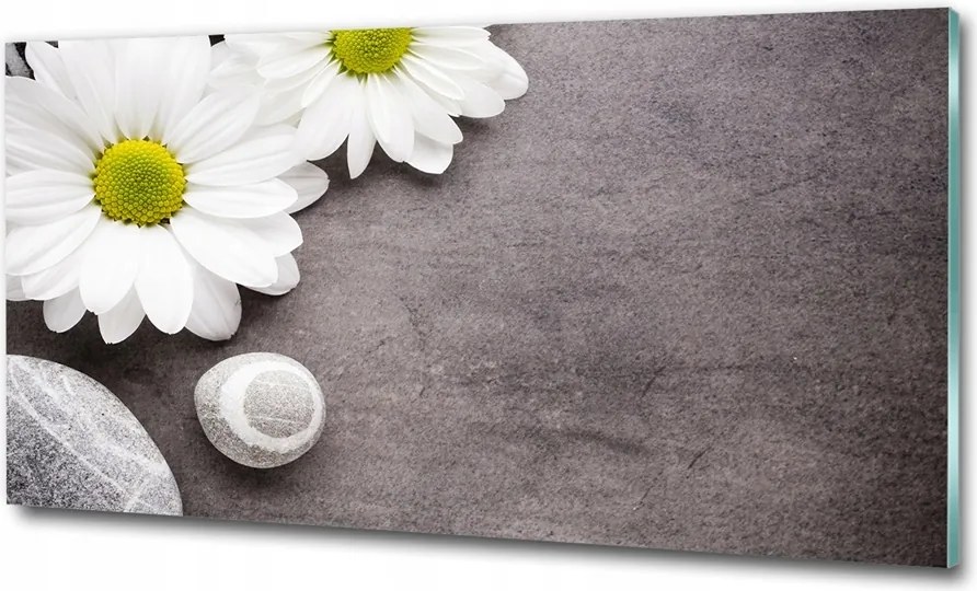 Fotó üvegkép Lila tulipánok 125x50