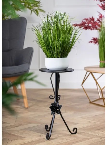 Virágállvány 55x33 cm fekete