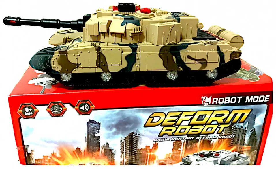 Nagy Méretű Rc Megatron Transform Távirányítós Robot Tank 40 Cm