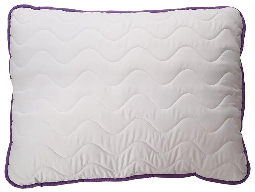 Bella Lavender gyöngypárna 70x90 cm, fehér