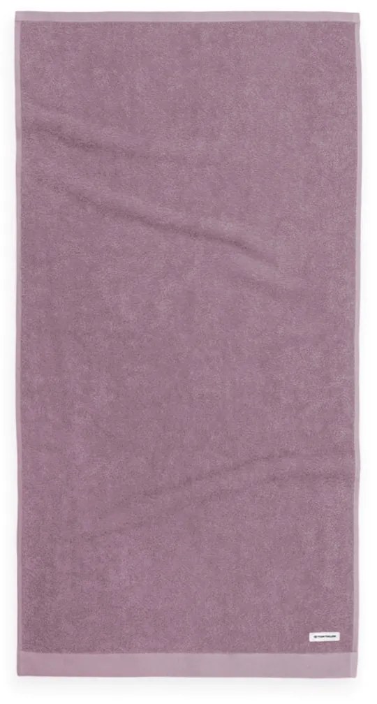 Tom Tailor Cozy Mauve törölköző, 50 x 100 cm