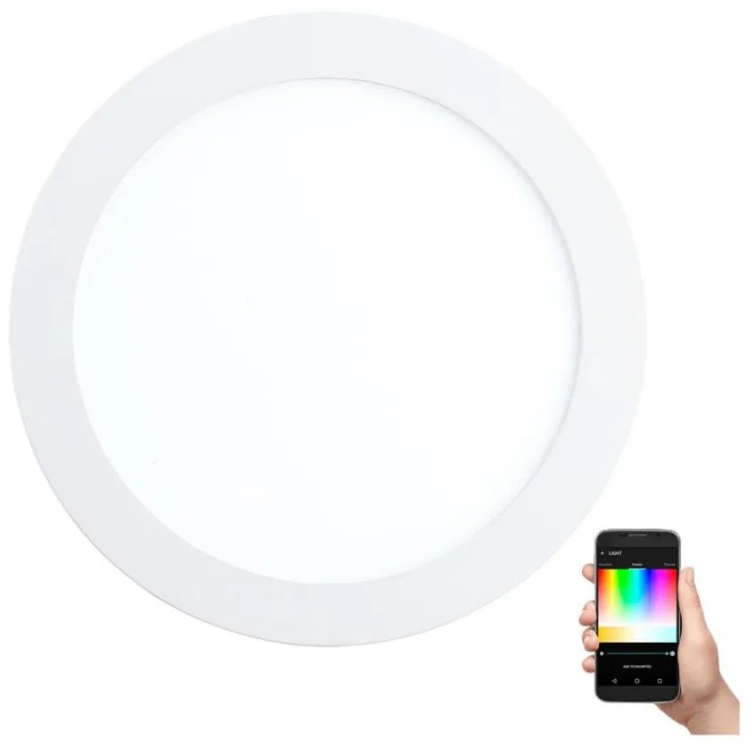 Eglo 96668 - LED RGBW Dimmelhető süllyesztett mennyezeti lámpatest FUEVA-C LED/15,6W/230V