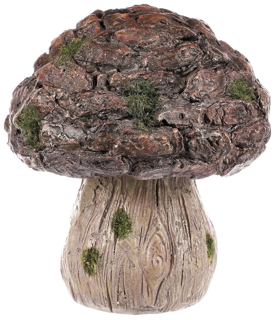 Gomba kerti dekoráció, 16 x 17 x 16 cm, polirezin