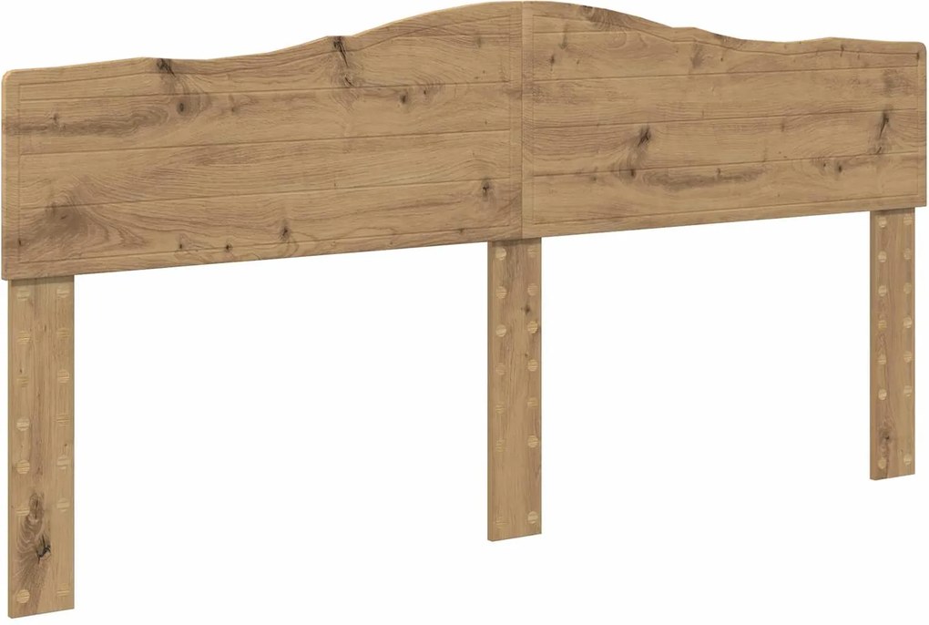 vidaXL Fejtámla Artisan tölgy 200 cm Faanyag