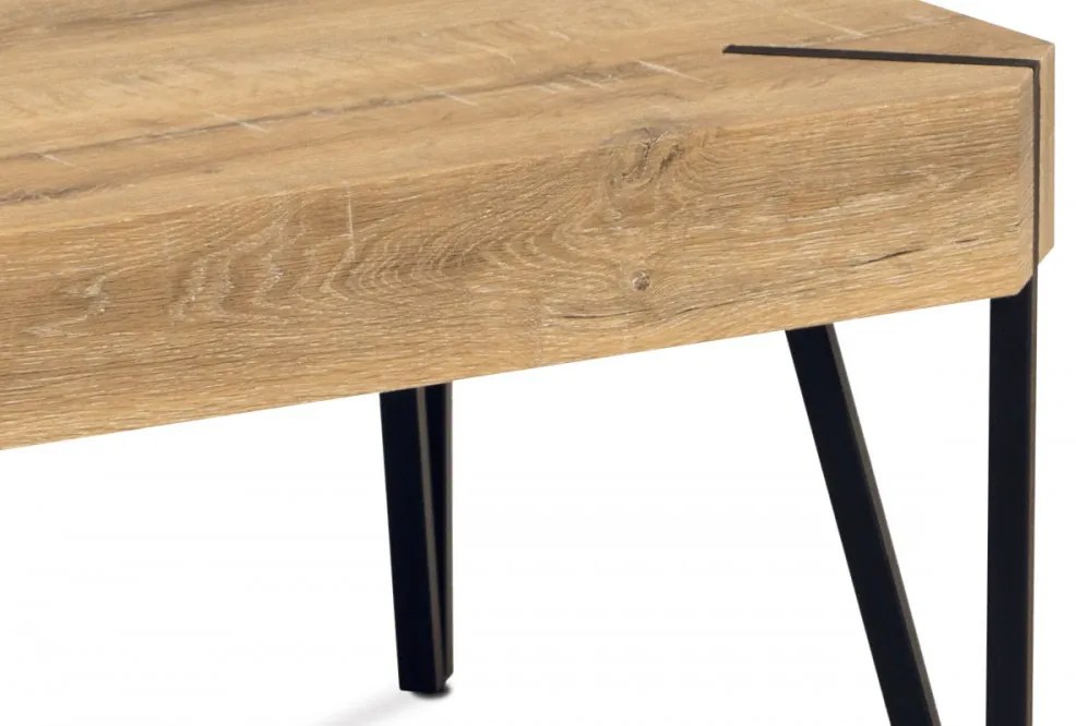 Ahg-241 Masă modernă pentru cafea în culoarea stejarului sălbatic 110x60x43