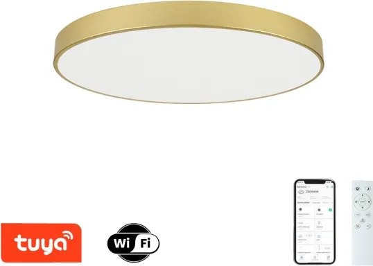 Brilagi - Dimmelhető LED medencevilágítótest POOL SMART LED/100W/230V 80 cm arany Wi-Fi Tuya+Távirányító
