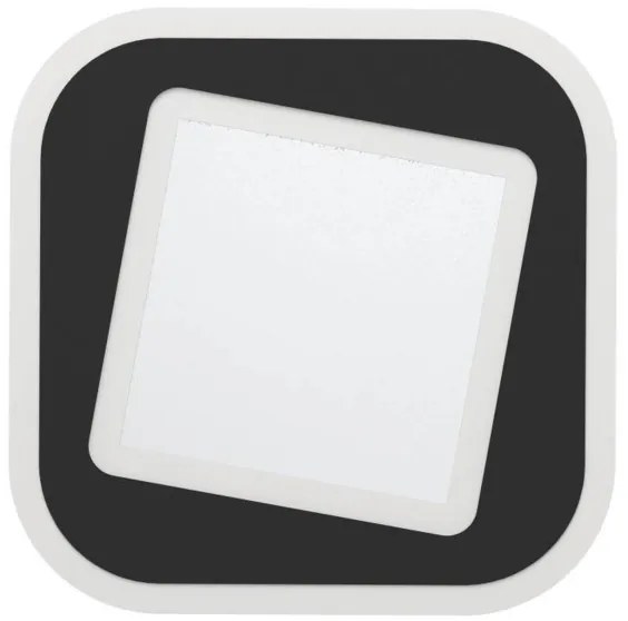 Eglo 901239 - LED fali lámpa MACCHIONI LED/12W/230V 4000K fekete