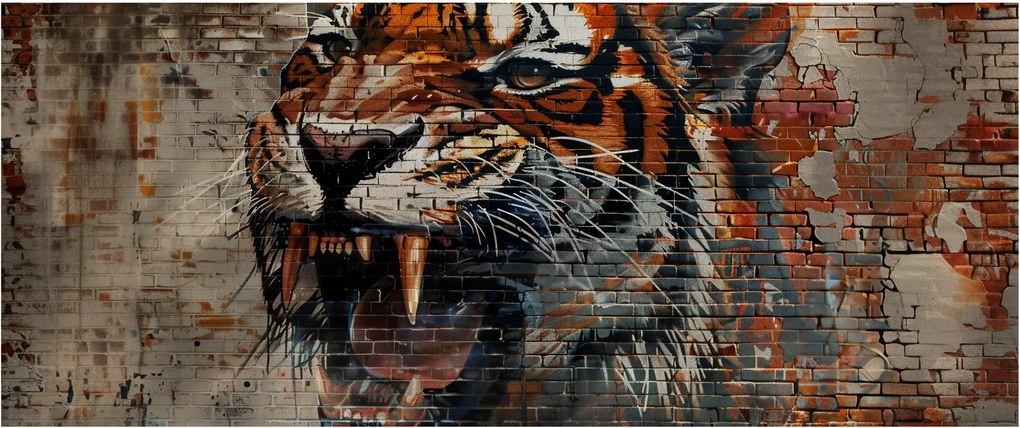 Kép - Téglatigris (120x50 cm)
