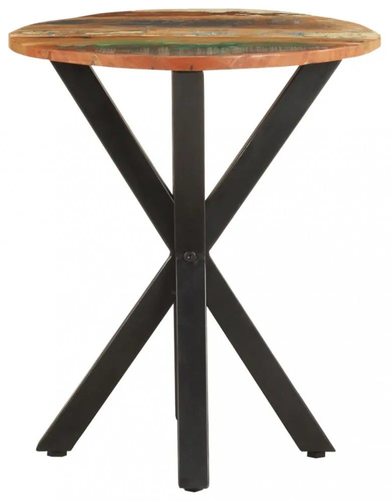 vidaXL tömör újrahasznosított fa kisasztal 48 x 48 x 56 cm