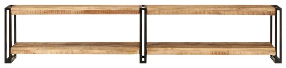 tömör mangófa TV-szekrény 200 x 30 x 40 cm