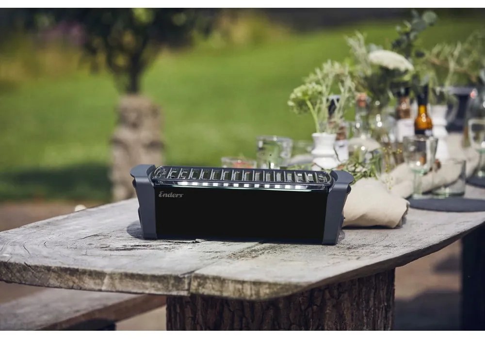 Aurora fekete faszenes grill