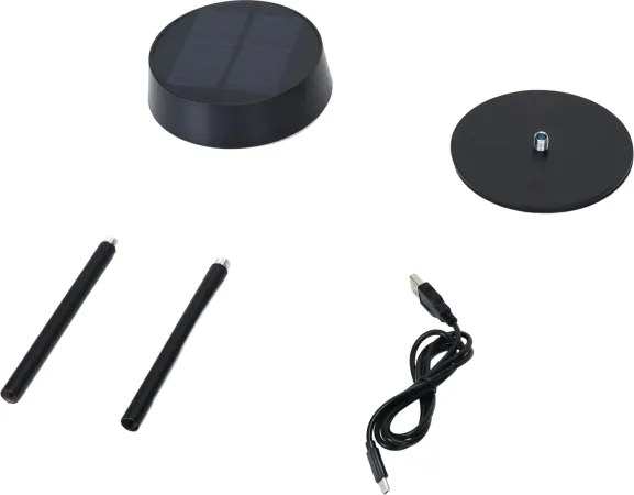 Aigostar - LED napelemes lámpa LED/2,4W/5V IP44
