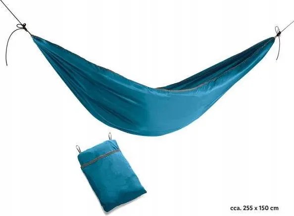 Függőágy Crivit kék 110 kg 255 x 150